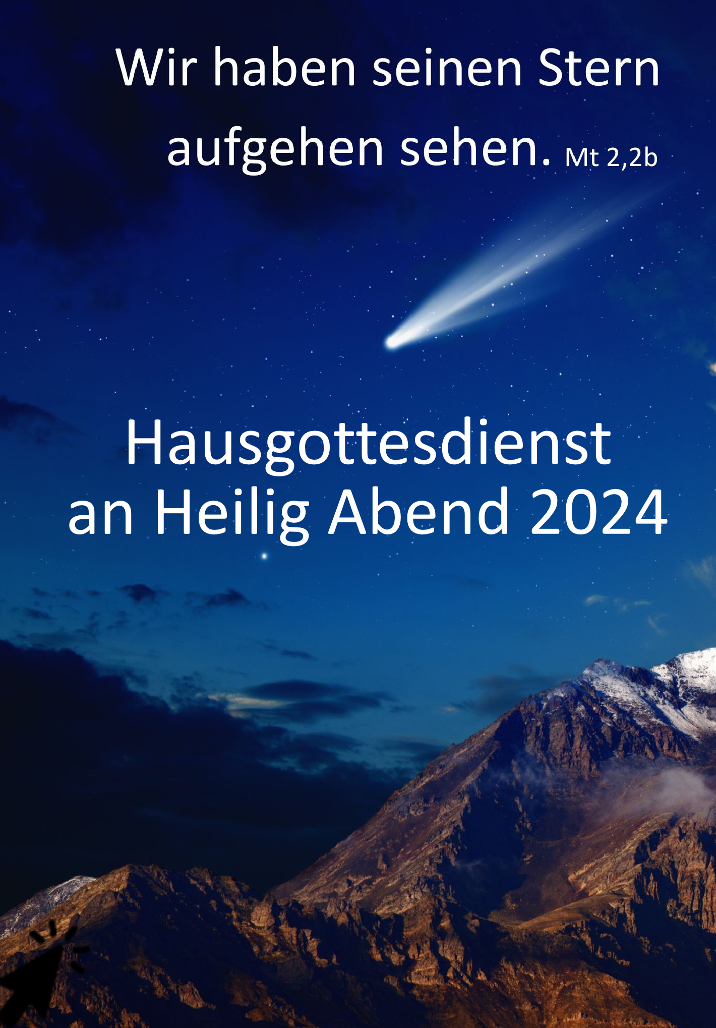 Hausgottesdienst Heilig Abend 2024 VSB