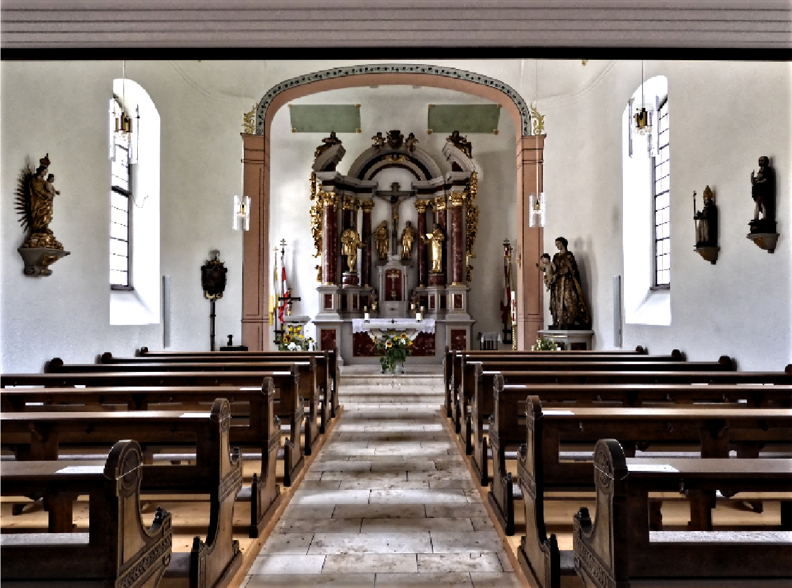 Filialkirche St. Johannes der Täufer Wirmsthal Altar
